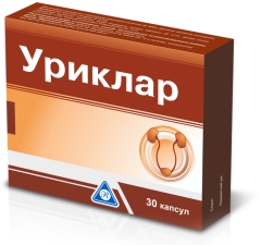 Уриклар капс. №30 при мочекаменной болезни БАД