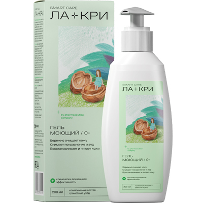 Ла-Кри гель очищающий 200мл