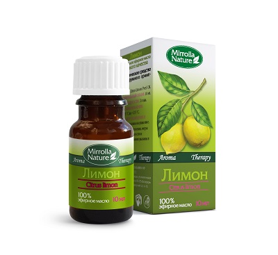 Масло эфирное Лимон 10мл Мирролла