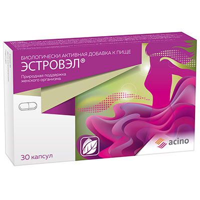Эстровэл капс. №30 при климаксе БАД