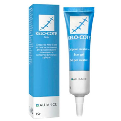 Кело-Коут гель 15г от рубцов