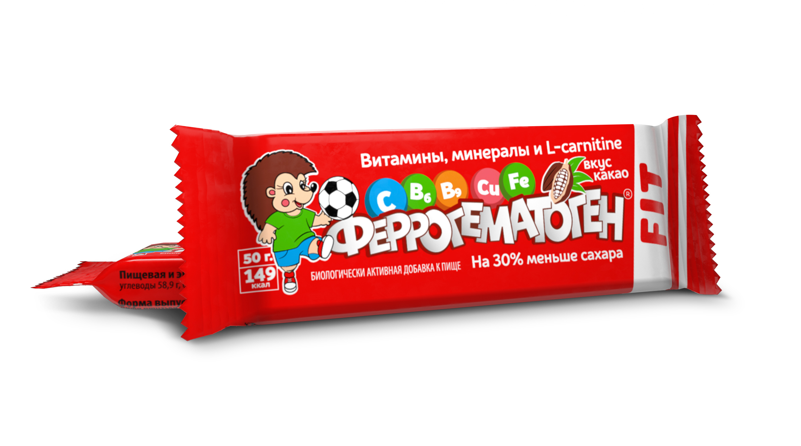 Гематоген Феррогематоген FIT жев. пастилка 50г БАД