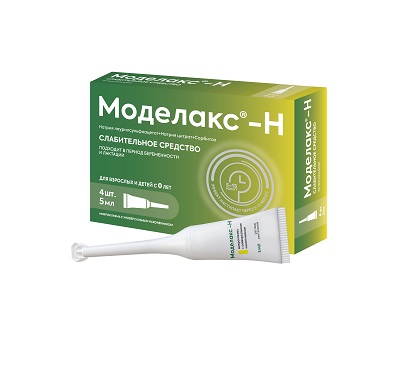 Моделакс-Н 5мл микроклизмы №4 слабительное