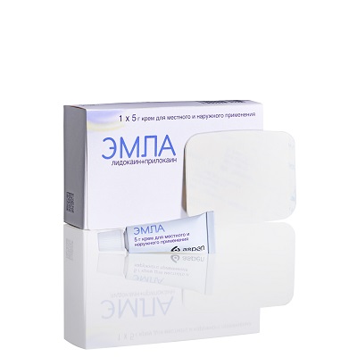Эмла крем 5г(Лидокаин+ Прилокаин)обезболивающее