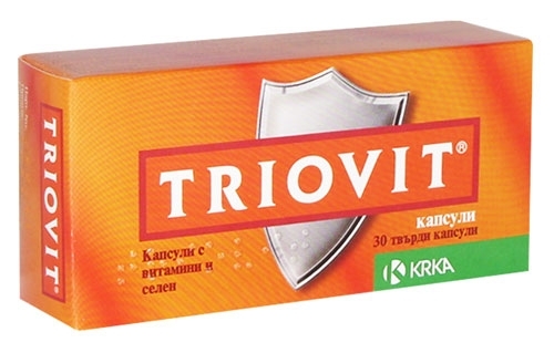 Триовит капс. №30 витамины-антиоксиданты 