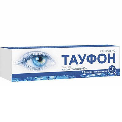 Тауфон 4% фл. 10мл (Таурин) от катаракты