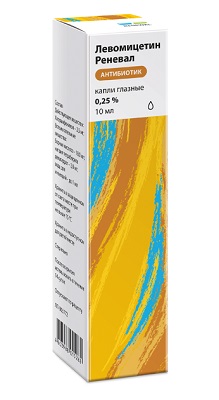 Левомицетин Реневал гл.капли 0,25% 10мл Renewal