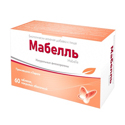Мабелль таб. 875мг №60 при климаксе БАД