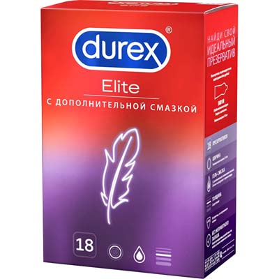 Дюрекс презервативы №18 элит особо тонкие