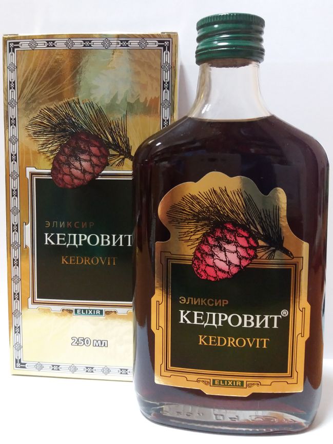 Кедровит эликсир 250мл тонизирующий