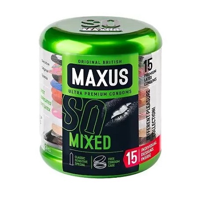 Презервативы Максус (Maxus) №15 Mixed микс