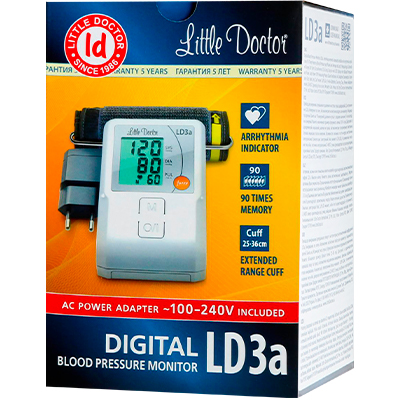 Тонометр LD3А автоматический с адаптером