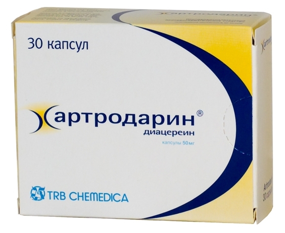 Артродарин капс. 50мг №30 обезболивающее Рх