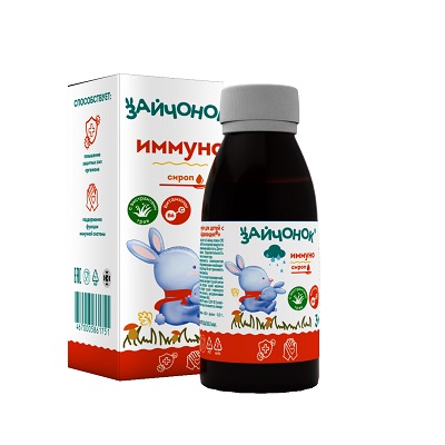 Сироп Зайчонок иммуно 100мл 