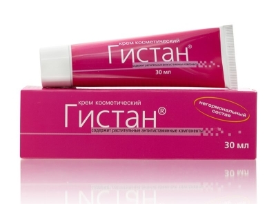 Гистан крем 30мл при зуде и раздражении