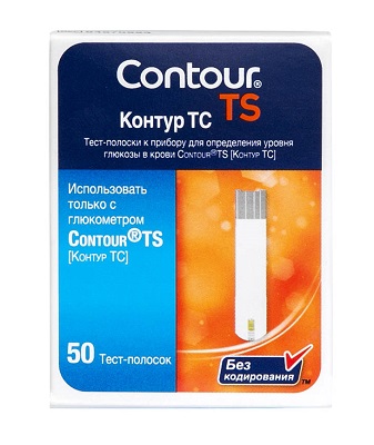 Тест-полоски Контур ТС №50