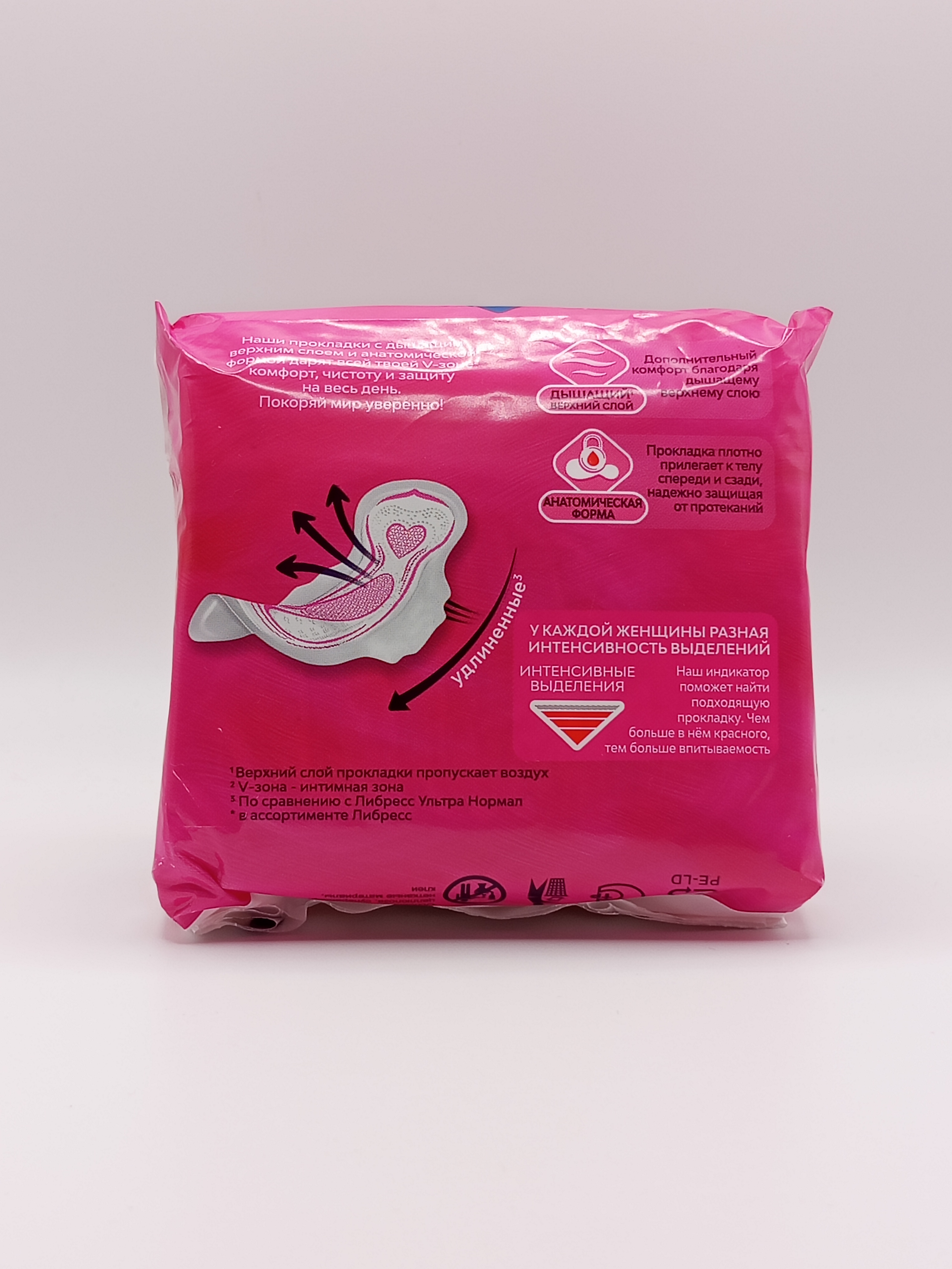 Либресс прокладки ультра супер винг №8