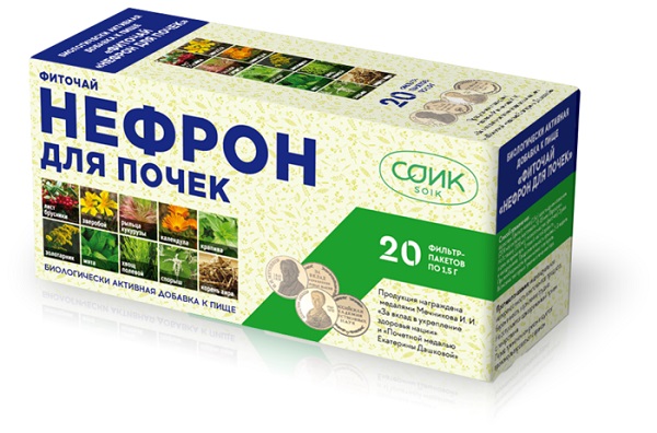 Фиточай нефрон для почек ф/п №20 БАД