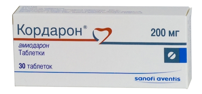 Кордарон таб. 200мг №30