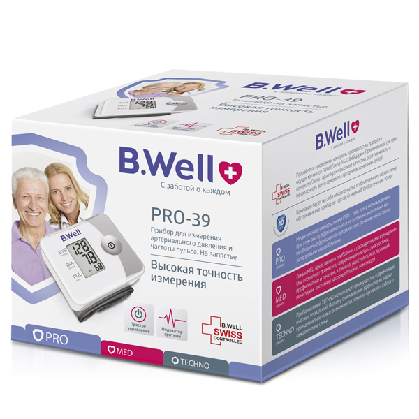 Тонометр PRO-39 автоматический на запястье