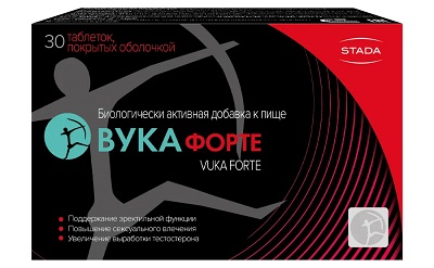 Вука Форте таб. №30 мужская сила БАД