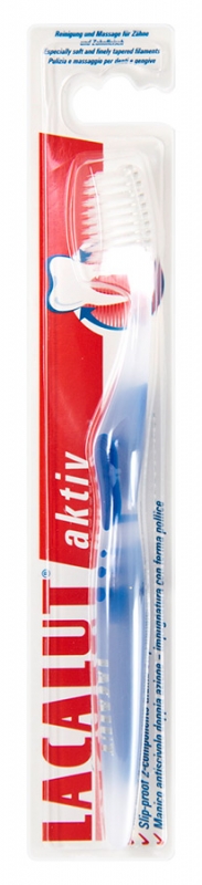 Лакалют зубная щетка Актив мягкая