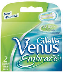 Жилетт Кассеты д/бритья Венус Venus Embrace 2шт.