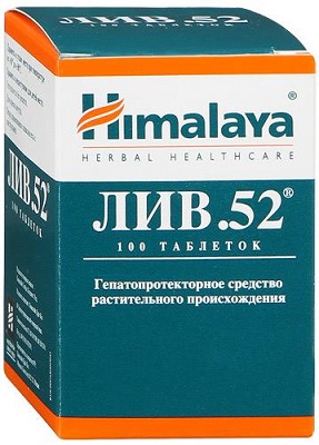 Лив-52 таб. №100 для печени (гепатопротектор)