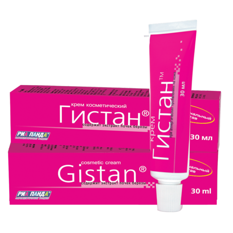 Гистан крем 30мл при зуде и раздражении