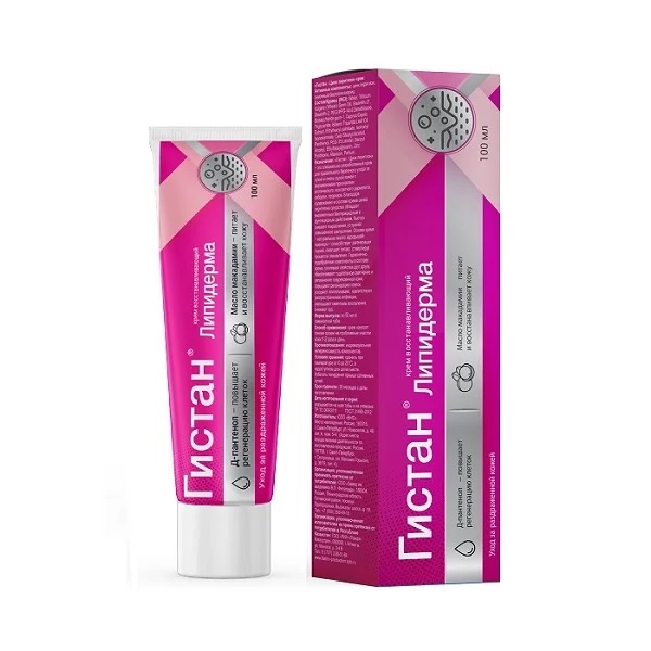 Гистан Липидерма крем 100мл восстановление поврежденной кожи