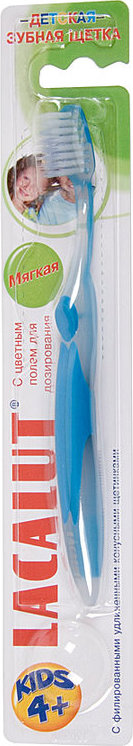 Лакалют зубная щетка д/детей с 4лет