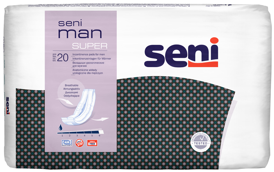 Сени Мен(Seni Man) урологические вкладыши супер №20