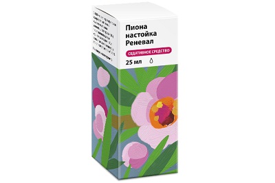Пиона настойка Реневал 25мл успокаивающее Renewal