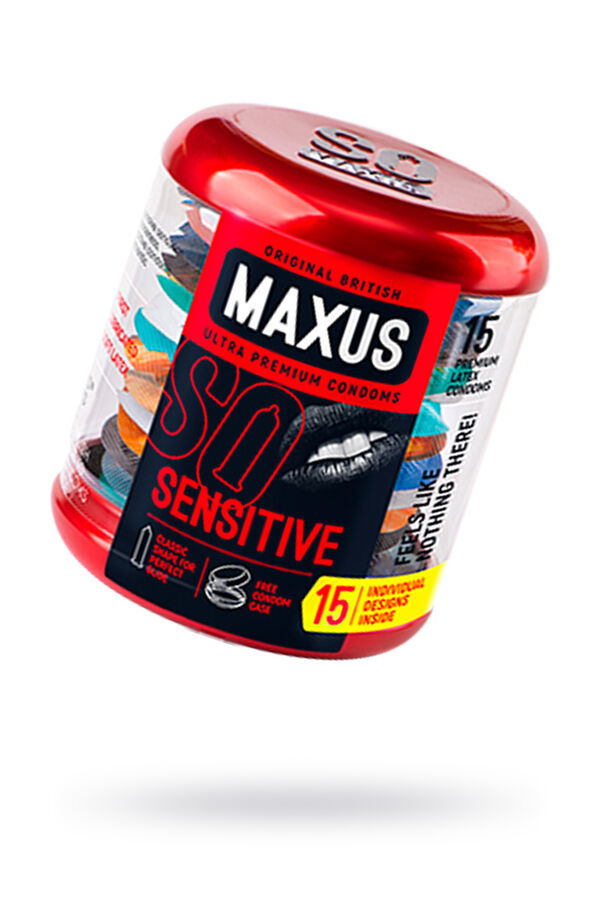 Презервативы Максус (Maxus) №15 Sensitive ультратонкие