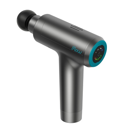 Массажер перкуссионный Flow mini для тела (голубой)