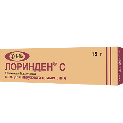 Лоринден С мазь 15г