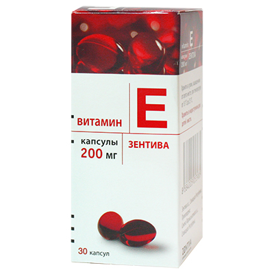 Витамин Е капс. 200мг №30 (Лайфевит)