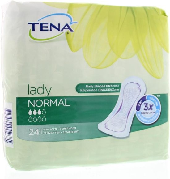 ТЕНА леди урологические прокладки нормал №24