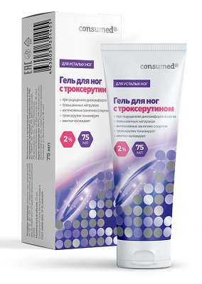 Консумед гель д/ног с Троксерутином 75мл (Consumed)