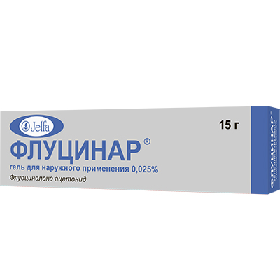 Флуцинар гель 0,025% 15г