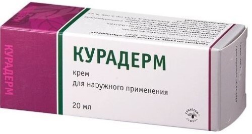 Курадерм крем д/тела 20мл 