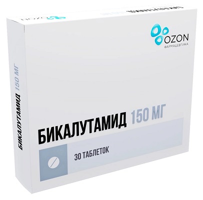 Бикалутамид таб. 150мг №30 противоопухолевое Рх (Озон)