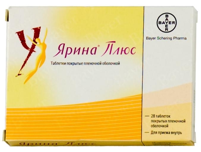 Ярина Плюс таб. №28 гормон.контрацептив Рх