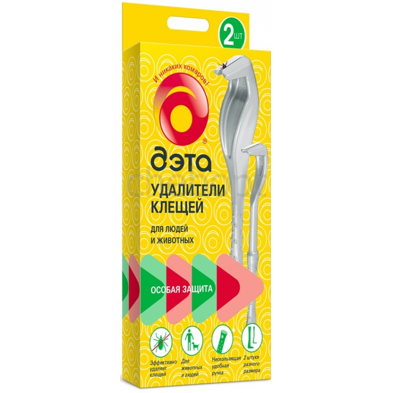 Дэта удалитель клещей набор №2