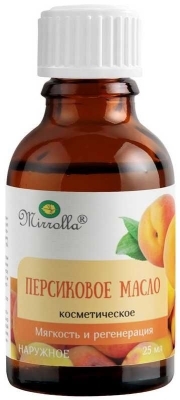 Масло косметическое Персик 25мл Мирролла
