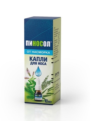 Пиносол капли фл. 10мл