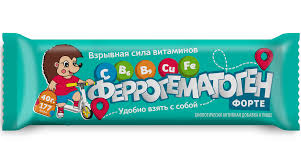 Гематоген Феррогематоген Форте жев. пастилка 40г БАД