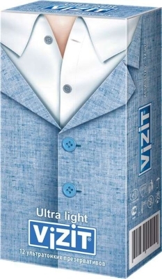 Визит презервативы №12 Ultra light Ультратонкие
