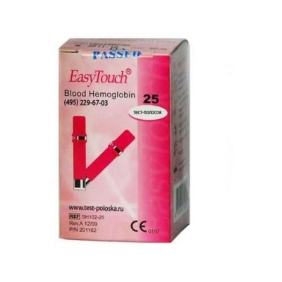 Тест-полоски Easy Touch Гемоглобин №25