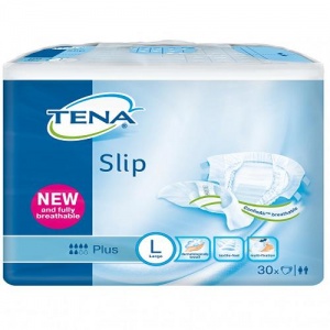 ТЕНА слип плюс подгузники L №30(большие)